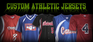 custom printed athletic jerseys