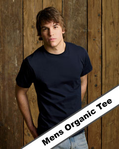 mens organic t-shirt